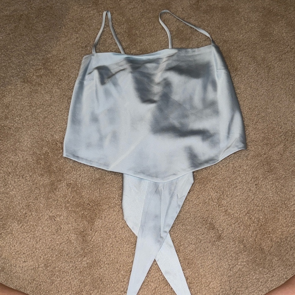 Aritzia Sun-deh Electra tie camisole